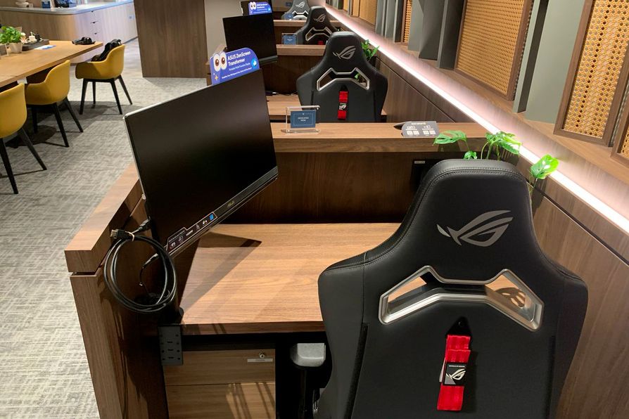 ASUS Experience Zone in JustCo Changi Airport